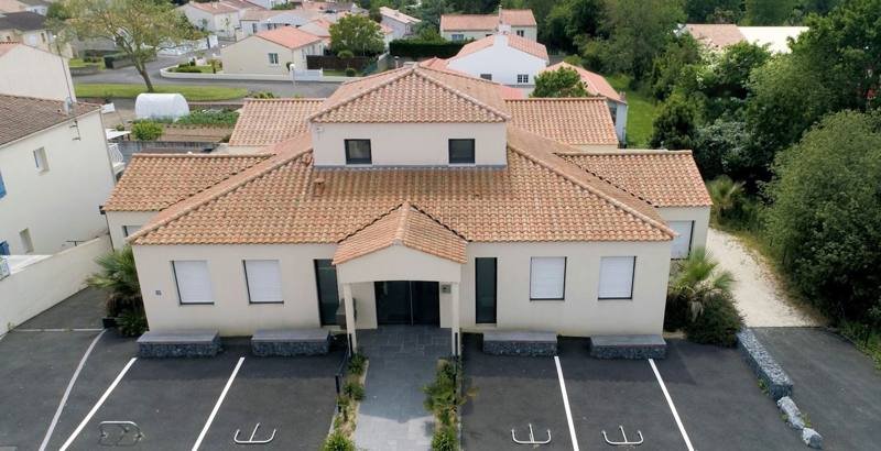 Bâtiment rénové et divisé boulevard du Nord à Brétignolles-sur-Mer